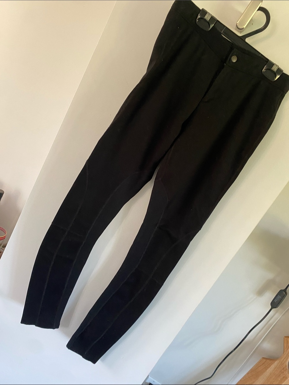 rag & bone Black Women's stretch pant riding legging unique